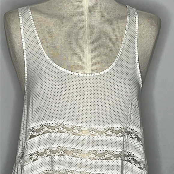Intimately Free People Voile & Lace Dotted Trapeze Slip Dress - Size XS - Picture 2 of 7